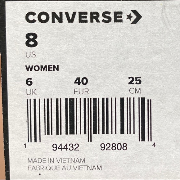 NWT Converse All Star Slide Slip Floral Women’s - Picture 8 of 8